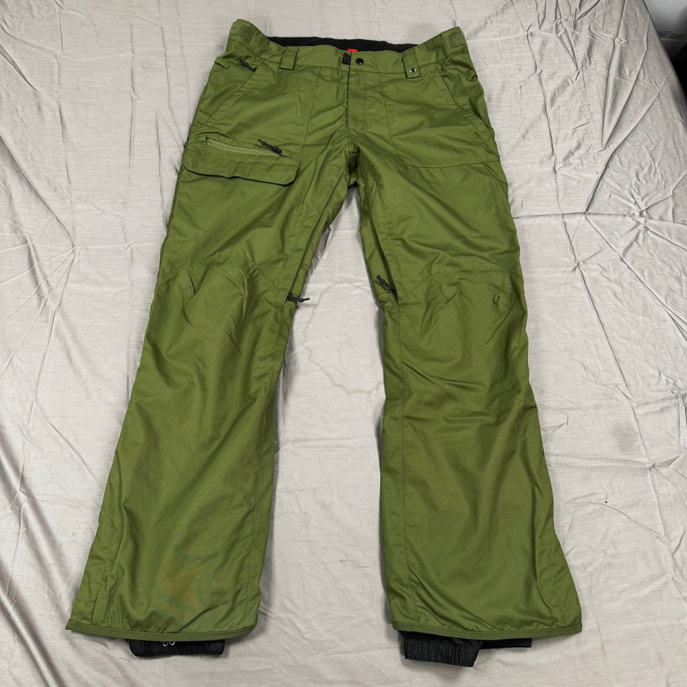 686 Mens Vice Pant XL Olive Green infiDRY 10K Waterproof Snowboard Ski M0W214
